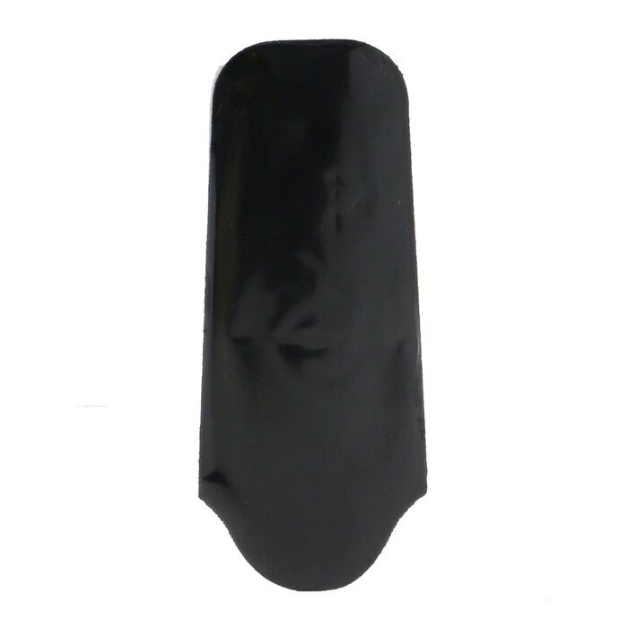 The Art Of Shaving Horn-Schnurrbartkamm - Schwarzes Wildleder 1 Stück