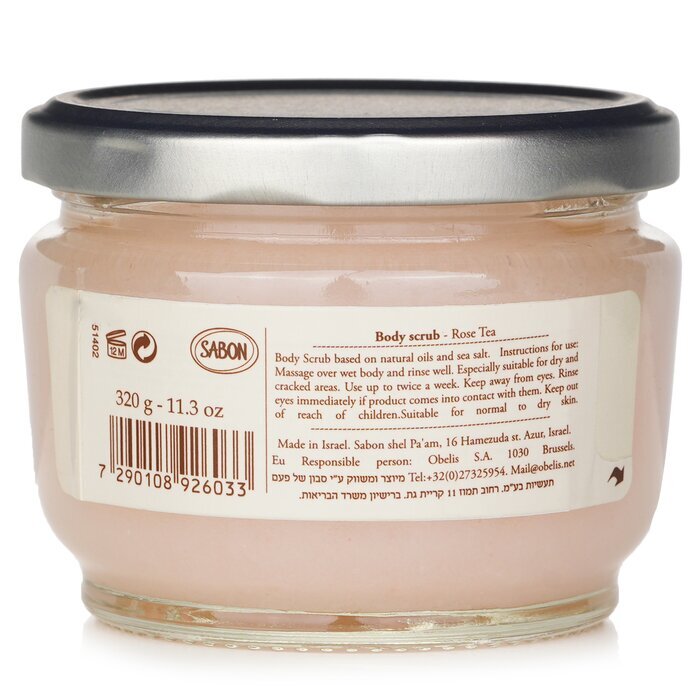 Sabon Körperpeeling - Rosentee 320g/11.3oz