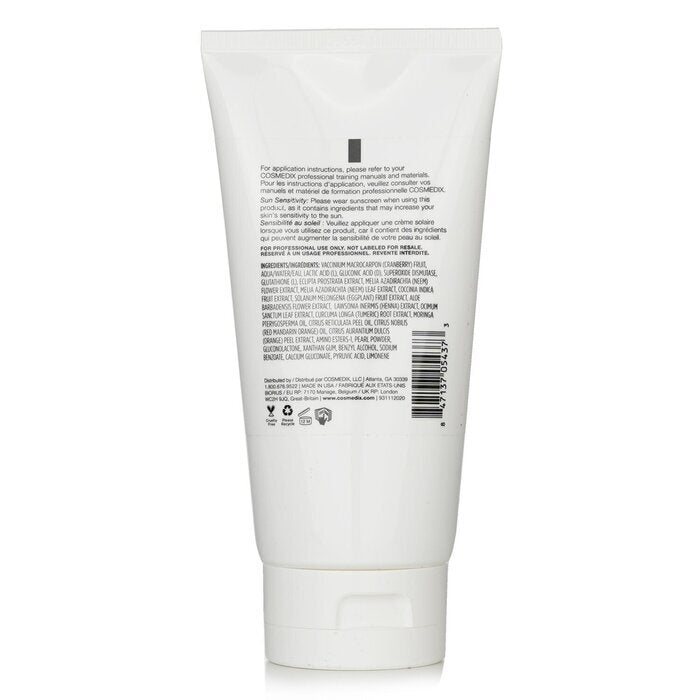 CosMedix Pure Enzymes Cranberry Peeling-Maske (Salongröße) 170 g