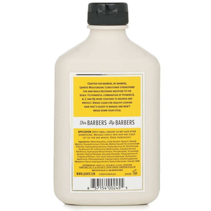 Après-shampoing hydratant Layrite 300ml/10oz