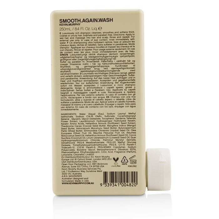 Kevin Murphy Smooth.Again.Wash (Glättungsshampoo – für dickes, grobes Haar) 250 ml/8,4 oz