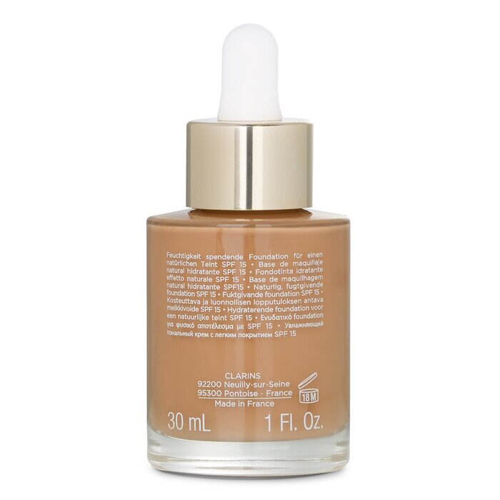 Clarins Skin Illusion Natürliche feuchtigkeitsspendende Grundierung SPF 15 Nr. 114 Cappuccino 30 ml