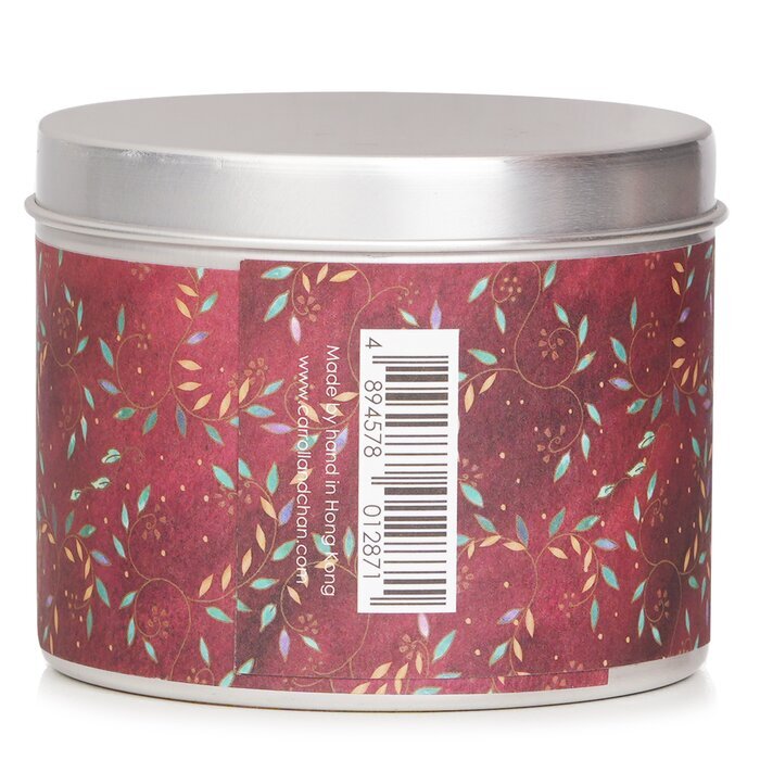 Bougie en étain Carroll & Chan 100 % cire d'abeille - Bois de santal indien (8x6) cm
