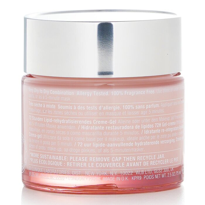 Clinique Moisture Surge Intense 72H Lipid-Replenishing Hydrator - Very Dry to Dry Combination 75ml