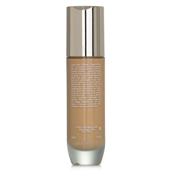 Clarins Everlasting langanhaltendes und feuchtigkeitsspendendes, mattes Make-up, Nr. 110.5W Tawny, 30 ml
