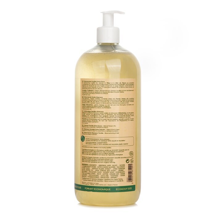Melvita Extra-Gentle Family Shampoo (All Hair Types) 1000ml