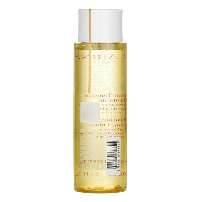 Clarins Feuchtigkeitsspendende Toning Lotion mit Aloe Vera und Safranblütenextrakten – Normale bis trockene Haut, 200 ml