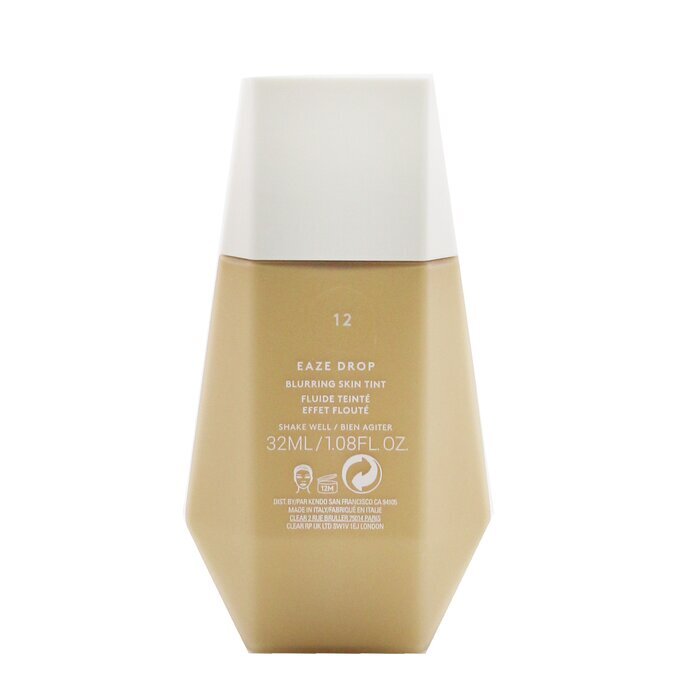 Fenty Beauty by Rihanna Eaze Drop Blurring Skin Tint – 12 (Mittel mit warmen goldenen Untertönen) 32 ml
