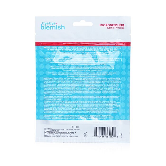 Bye Bye Blemish Microneedling Makel-Pflaster 9patches