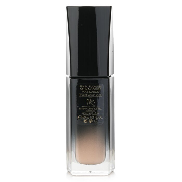 Kanebo Sensai Flawless Satin Moisture Foundation SPF 25 – FS202 Ockerbeige 30 ml