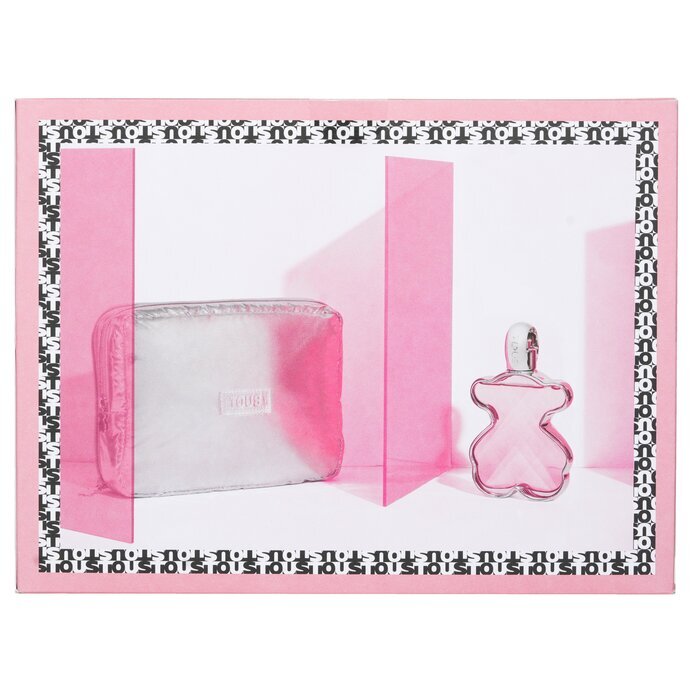 Tous Love Me Eau De Parfum Coffert : Eau De Perfum 90ml + Bag 2pcs