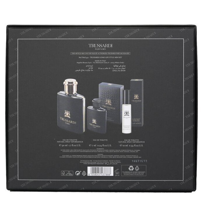 Trussardi Uomo Life Style Mini-Koffer 3tlg
