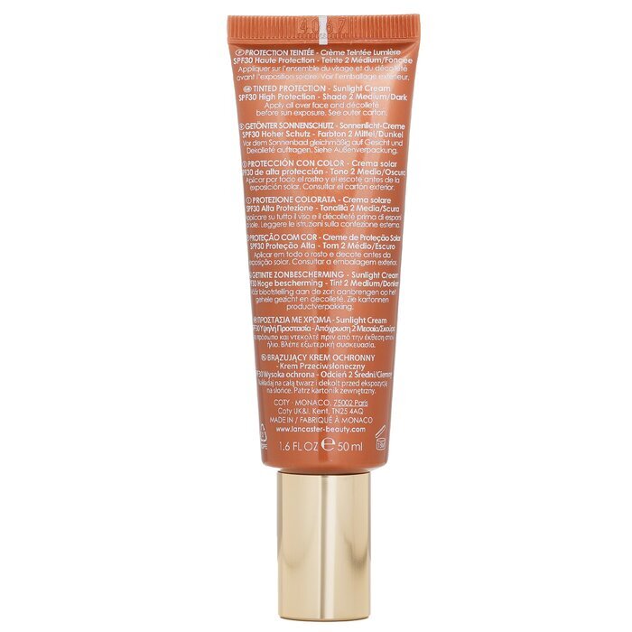 Lancaster Infinite Bronze Sunlight Cream SPF 30 Medium/Dark Shade 50ml