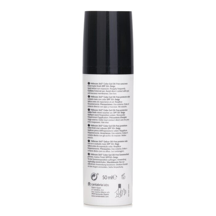 Heliocare by Cantabria Labs Heliocare 360 Gel Of SPF 50 - Beige 50ml