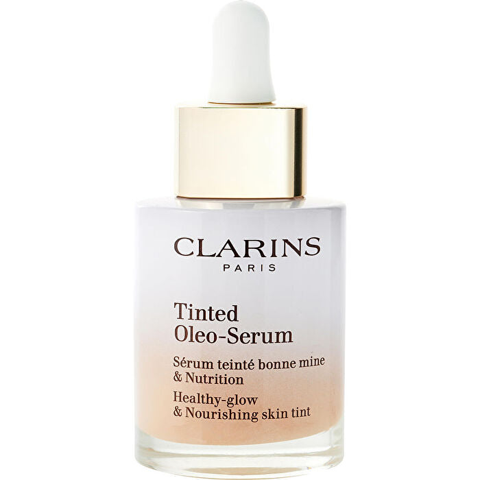 Clarins getöntes Oleo Serum – Gesunder Glanz und pflegende Tönung – Flüssige Grundierung, 30 ml