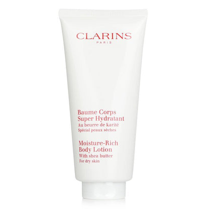 Clarins Feuchtigkeitsreiche Körperlotion mit Sheabutter – für trockene Haut, 200 ml