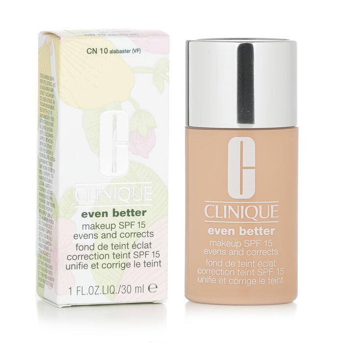 Clinique Even Better Makeup SPF15 (Peau sèche mixte à mixte grasse) - N° 01/ CN10 Albâtre 30ml/1oz