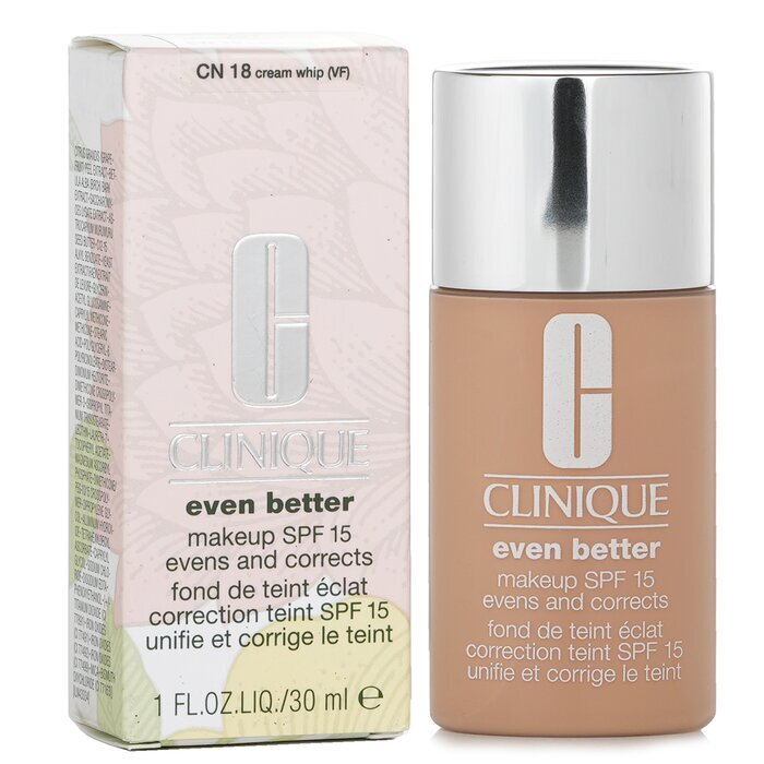 Clinique Even Better Makeup SPF15 (Peau sèche mixte à mixte grasse) - N° 14 Creamwhip 30ml/1oz