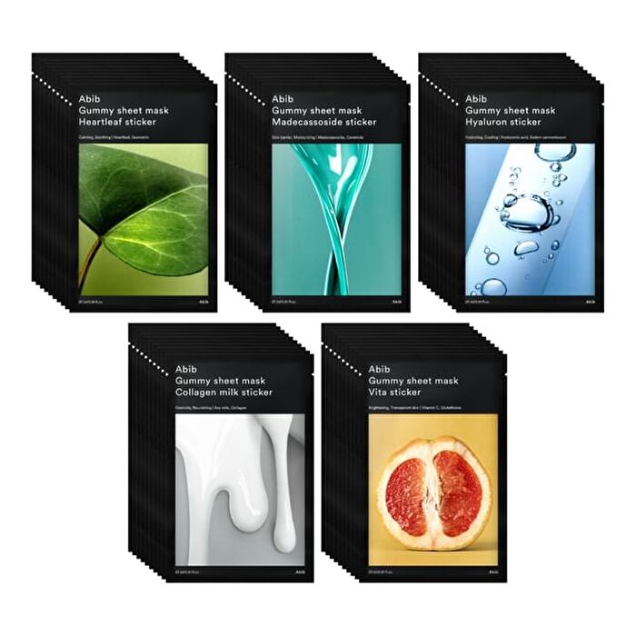 Abib Gummy Sheet Mask Vita Sticker 27 ml x10 Stück