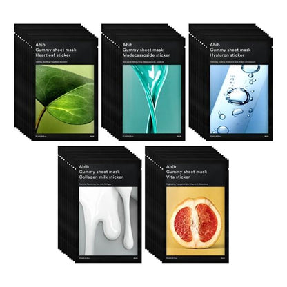 Abib Gummy Sheet Mask Vita Sticker 27 ml x10 Stück