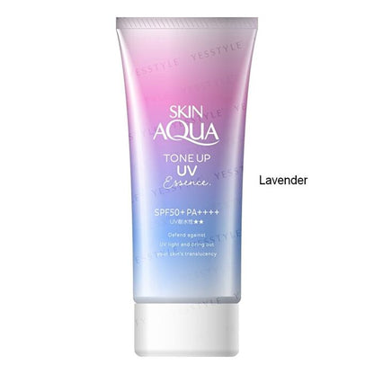 Rohto Skin Aqua Tone Up UV-Essenz – Blau, 80 g