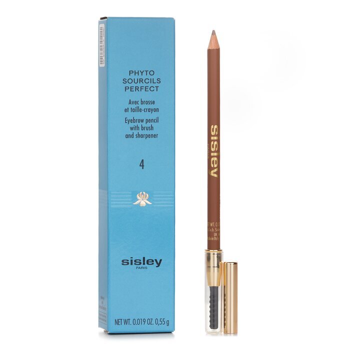 Sisley Phyto Sourcils Perfect Eyebrow Pencil (With Brush & Sharpener) - No. 04 Cappuccino 0.55g