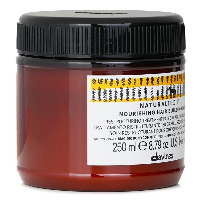 Davines Natural Tech Nourishing Hair Building Pak (Pour cheveux secs et abîmés) 250ml/8.79oz