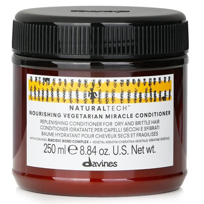 Davines Natural Tech Nourishing Vegetarian Miracle Conditioner (For Dry, Brittle Hair) 250ml