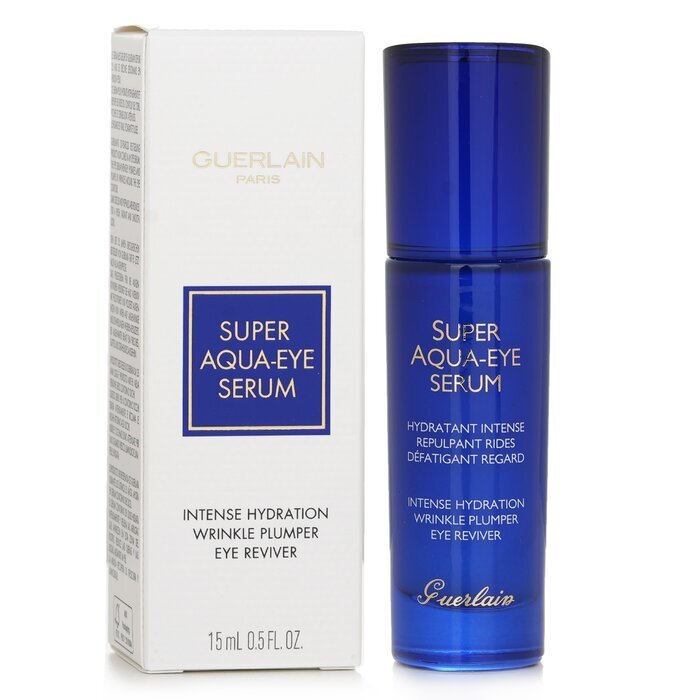 Sérum Contour des Yeux Super Aqua Guerlain - Hydratation Intense Repulpant Anti-Rides Réveil du Regard 15ml/0.5oz