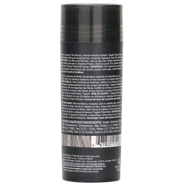 Toppik Hair Building Fibers -  Gray 27.5g