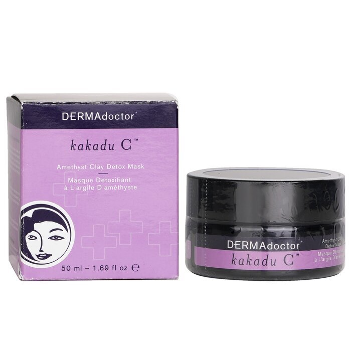 DERMAdoctor Kakadu C Amethyst Clay Detox-Maske 50 ml/1,7 oz