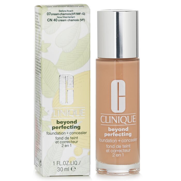 Clinique Fond de Teint et Anti-cernes Beyond Perfecting - # 07 Chamois Crème (VF-G) 30ml/1oz