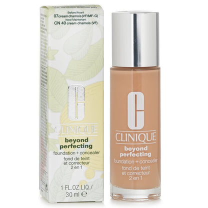 Clinique Fond de Teint et Anti-cernes Beyond Perfecting - # 07 Chamois Crème (VF-G) 30ml/1oz