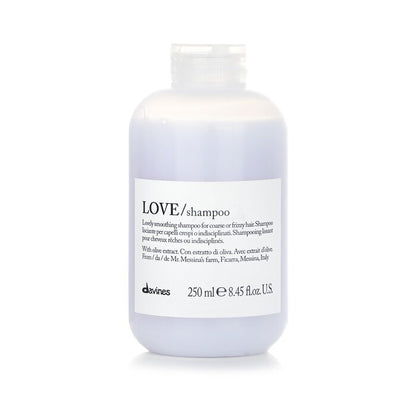 Davines Love Shampoo (schönes Glättungsshampoo für grobes oder krauses Haar) 250 ml/8,45 oz