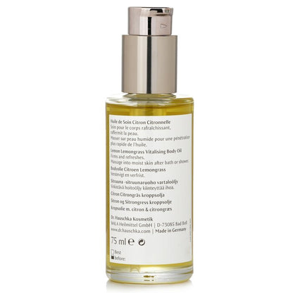 Dr. Hauschka Lemon Lemongrass Vitalising Body Oil - Firms & Refreshes 75ml