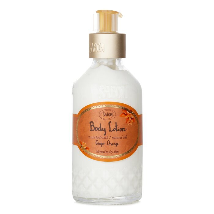 Sabon Körperlotion - Ingwer-Orange (mit Pumpe) 200 ml/7 oz