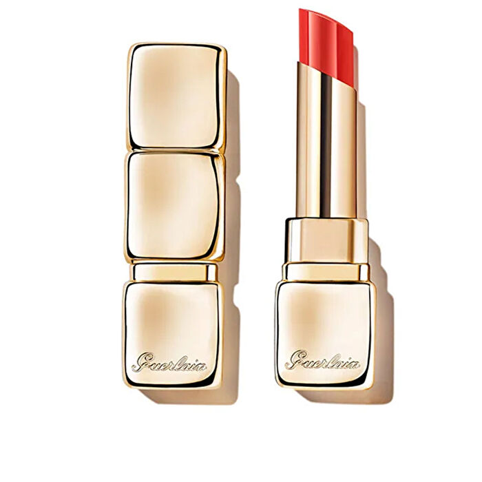 Guerlain Kisskiss Shine Bloom Lippenstift – 519 Floral Brick 3,2 g