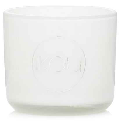 iKOU Eco-Luxury Aromacology Kerzenglas aus natürlichem Wachs – Happiness (Kokosnuss und Limette), 85 g