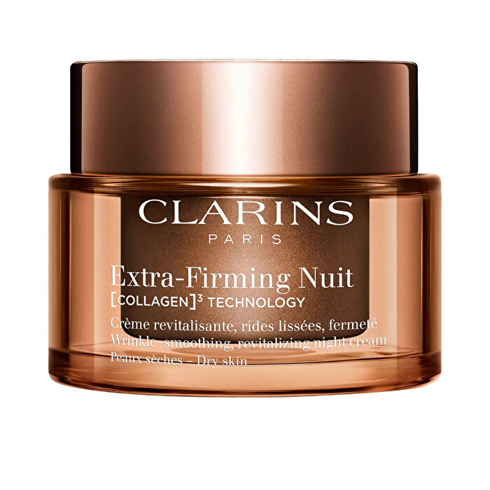 Clarins Extra Firming Creme Nuit Faltenglättende, revitalisierende Nachtcreme (trockene Haut) 50 ml