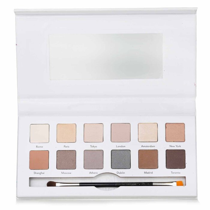 Cargo Around the World Palette de Fards à Paupières (12x Fard à Paupières, 1x Pinceau à Fard) 12x0.8g/0.03oz
