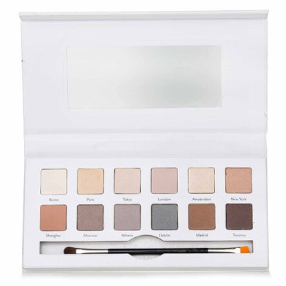 Cargo Around the World Palette de Fards à Paupières (12x Fard à Paupières, 1x Pinceau à Fard) 12x0.8g/0.03oz