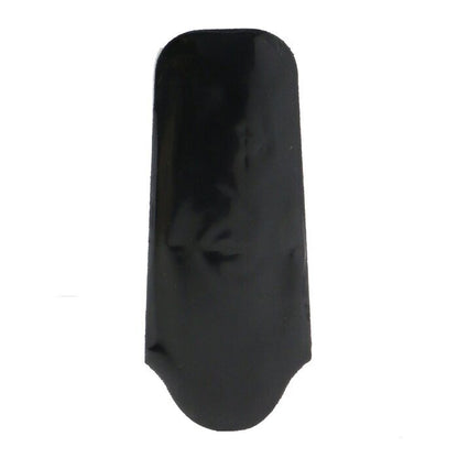 The Art Of Shaving Horn-Schnurrbartkamm - Schwarzes Wildleder 1 Stück