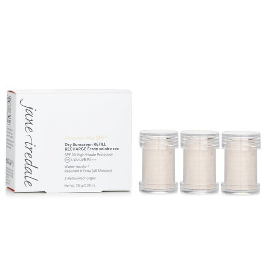 Jane Iredale Powder ME SPF Trockener Sonnenschutz LSF 30 Nachfüllpackung – Durchscheinend 3 x 2,5 g