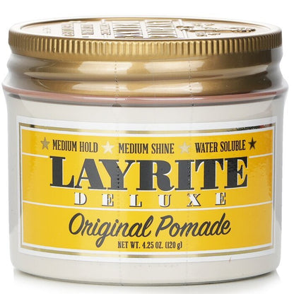 Layrite Original Pomade (mittlerer Halt, mittlerer Glanz, wasserlöslich) 120 g/4,25 oz