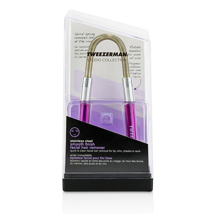 Tweezerman Smooth Finish Gesichtshaarentferner (Studio Collection) - Rosa