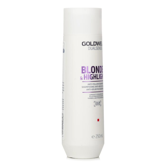 Goldwell Dual Senses Blondes & Highlights Anti-Yellow Shampoo (Luminosity For Blonde Hair) 250ml