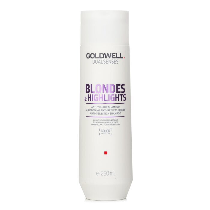 Goldwell Dual Senses Blondes & Highlights Anti-Yellow Shampoo (Luminosity For Blonde Hair) 250ml