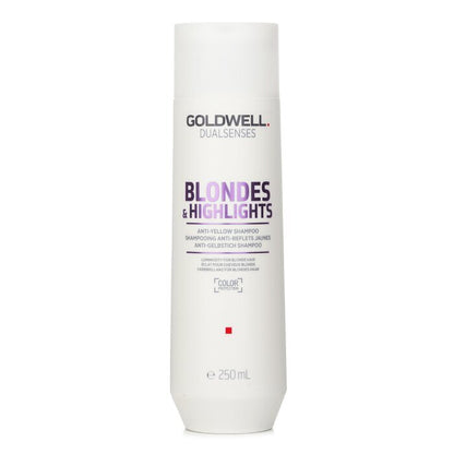 Goldwell Dual Senses Blondes & Highlights Anti-Yellow Shampoo (Luminosity For Blonde Hair) 250ml