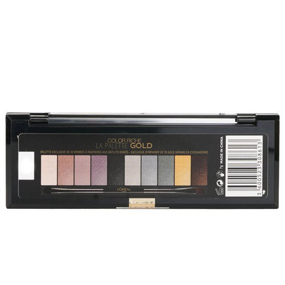 L'Oreal Color Riche Lidschatten-Palette – (Gold) 7 g/0,23 oz