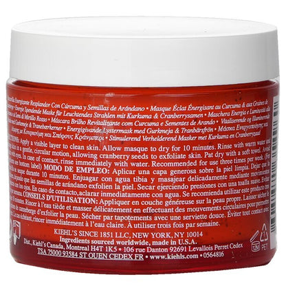 Kiehl's Kurkuma &amp; Cranberrysamen Energizing Radiance Masque 100ml